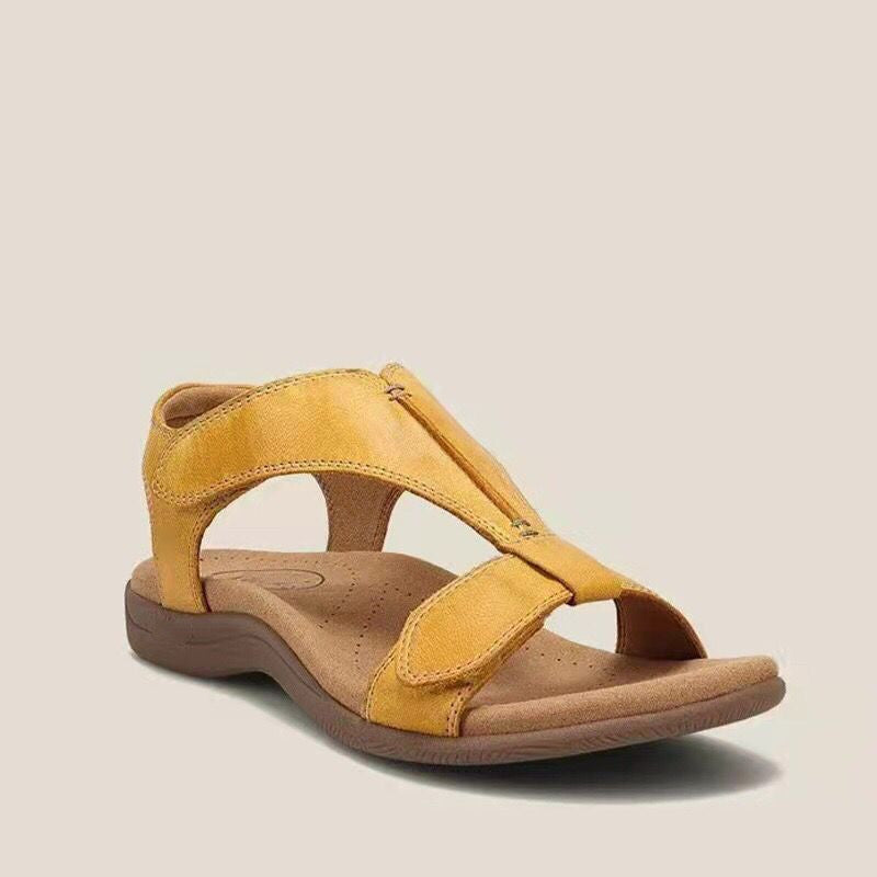 👡 Ženske sandale s platformom od mekane kože -