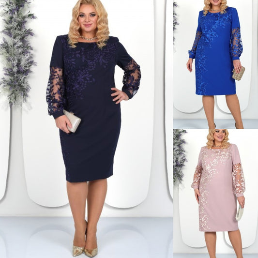 👗【S-5XL】Elegancka, temperamentna sukienka, wygodna i wysokiej jakości-3713569