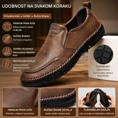 👞[39-44] [Visokokvalitetna prava kravlja koža] Izrađena od prave kože, mekana podstava, neklizajuća, izuzetno udobna za nošenje.