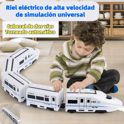 🚆 Model električne brze željeznice, univerzalni mali vlak, brzi vlak, igračka za rano djetinjstvo