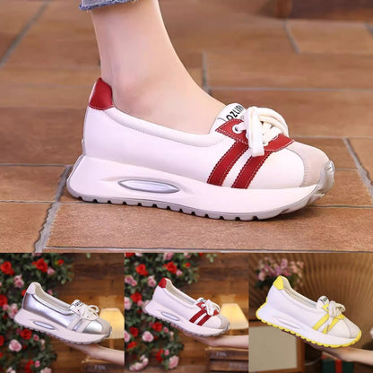 🍂 【Wszechstronne modne buty damskie】 Nowe modne buty na grubą podeszwę na co dzień--3714111