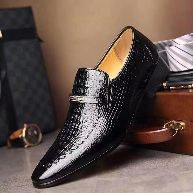 🐊👞【38-48】Nowa letnia moda, wygodne i luksusowe męskie skórzane buty🔥✨