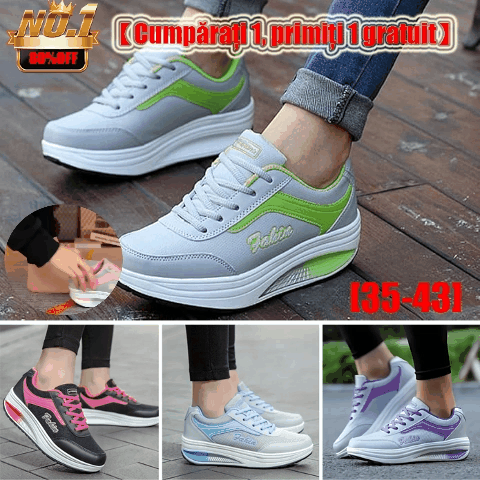 【50% OFF】【35-43】Dámská módní prodyšná ležérní sportovní obuv