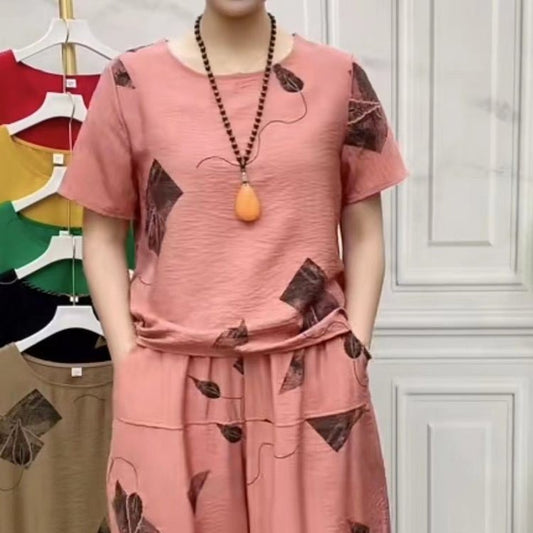 🌸2-częściowy zestaw [XL-5XL] Modna damska odzież domowa 3715309