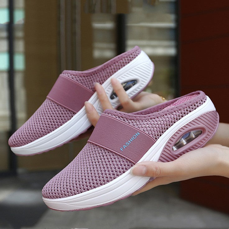 👡🛒【Nový produkt za zníženú cenu】💖🎁【Veľkosti 35-43】Tenisky z dutej sieťoviny 2026 so vzduchovým odpružením a vysokou elasticitou pre neúnavnú chôdzu