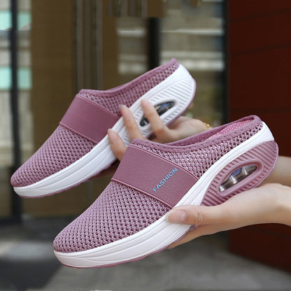 👡🛒【Nový produkt za zníženú cenu】💖🎁【Veľkosti 35-43】Tenisky z dutej sieťoviny 2026 so vzduchovým odpružením a vysokou elasticitou pre neúnavnú chôdzu