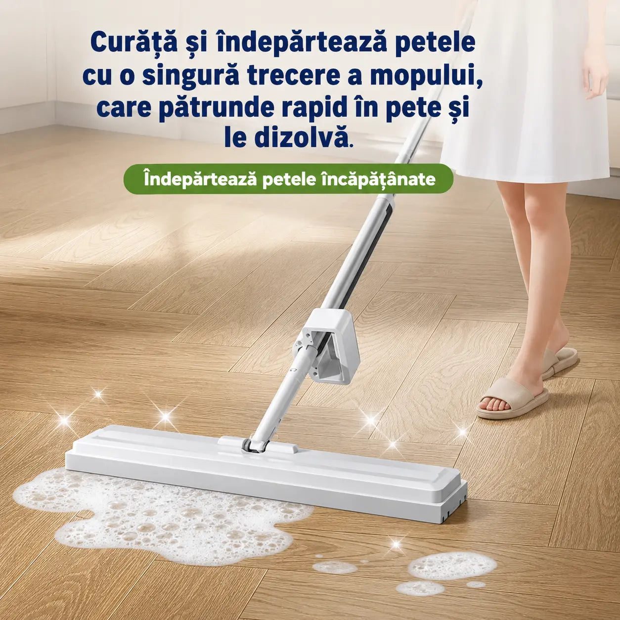 🧹【Kupite jedan, dobijte jedan gratis!】✨ Višenamjenske antibakterijske i dezodorirajuće maramice za čišćenje, 240 komada ‖ Pogodno za masivne drvene podove, laminatne podove, pločice i zidove kampera.