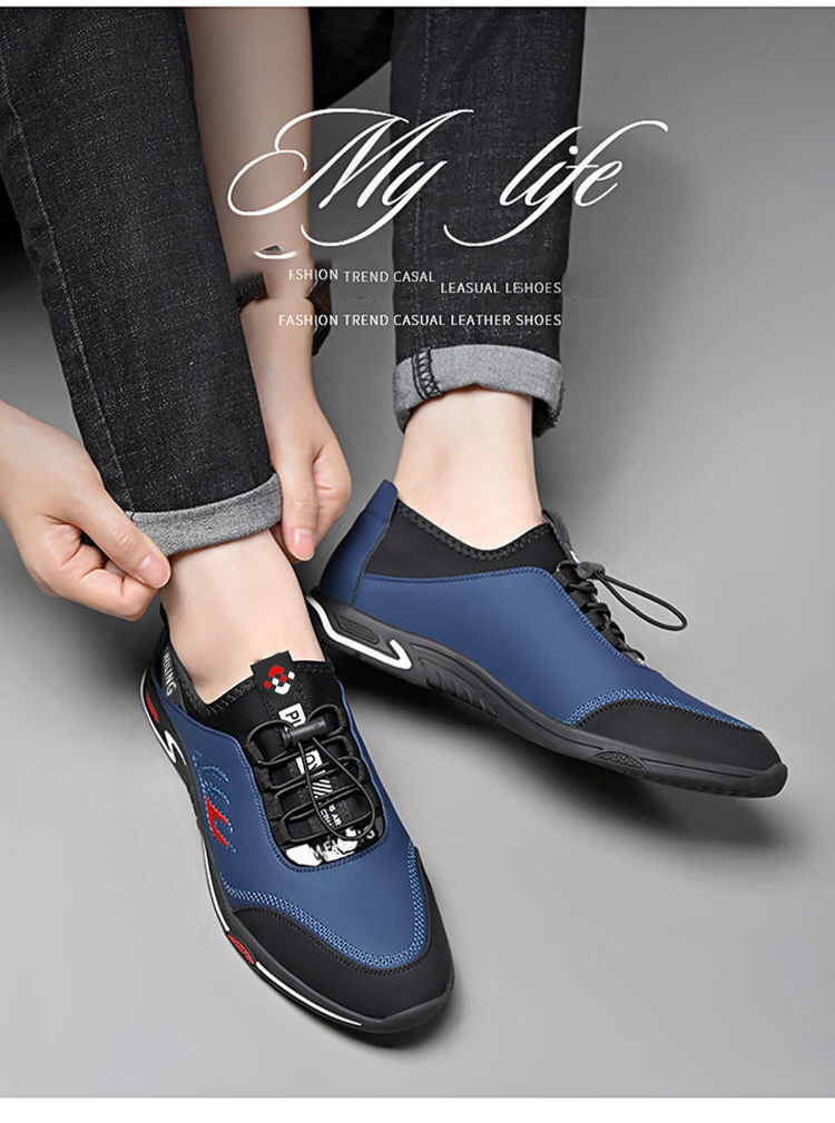 👞Oddychające skórzane buty biznesowe dla mężczyzn ✅ antyzapachowe ✅ miękka skórzana podeszwa ✅ modne i uniwersalne_3892454