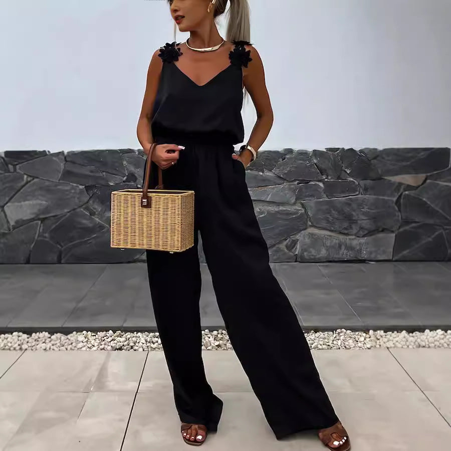 💥👚👖【50% zniżki】🌹💖【S-XL】2025 nowy kombinezon bez rękawów, INS casual style, luźny damski kombinezon!