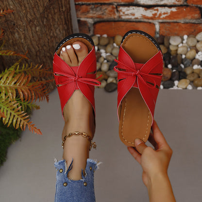 🌹50% zniżki✨【Rozmiary 36-43】💖🥿Nowe, modne, tęczowe, damskie kapcie z odkrytymi palcami w 2026 roku