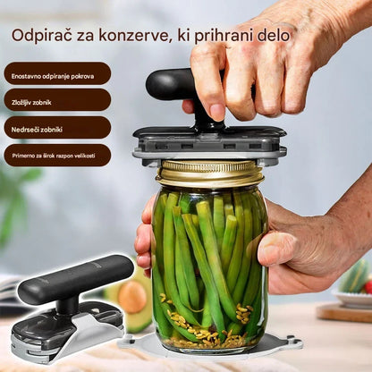 【Kupite eno in dobite eno brezplačno】 Varčno odpiranje pločevink. Koristen pripomoček za družinsko kuhinjo