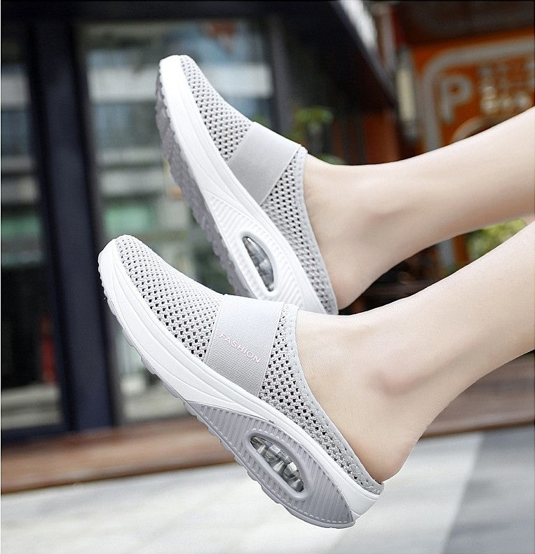 👡🛒【Nowy produkt w obniżonej cenie]】💖🎁【35-43]】Buty z poduszką powietrzną z siateczki Hollow 2026 o wysokiej elastyczności bez męczącego chodzenia