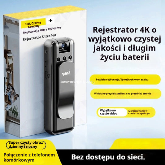 🔥【Oferta ograniczona czasowo!】⏳ Profesjonalna kamera akcji piersiowa, przenośny rejestrator wideo z wysoką rozdzielczością obrazu