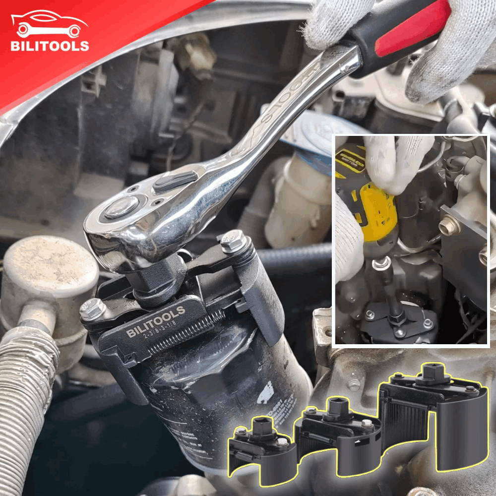 🔥【60-105 mm】🚗Ključ za uklanjanje automobilskog filtera u obliku slova U s podesivim mehanizmom