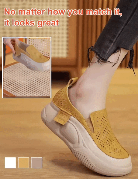 🔥Oferta limitată! 【35-40】👟🎇Letnie retro adidasy typu "sponge cake" z niską cholewką 2025💖