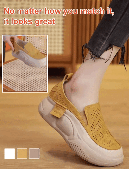 🔥Oferta limitată! 【35-40】👟🎇Letnie retro adidasy typu "sponge cake" z niską cholewką 2025💖